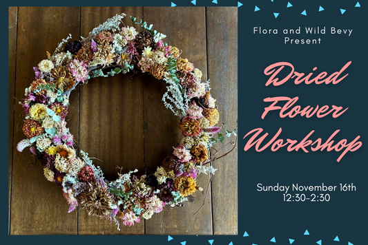 Dried Flower Wreath Workshop