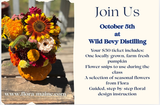 Floral Pumpkin Workshop