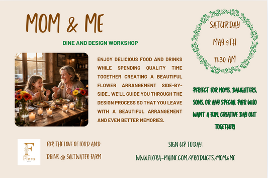 Mom and Me Dine and Design Workshop