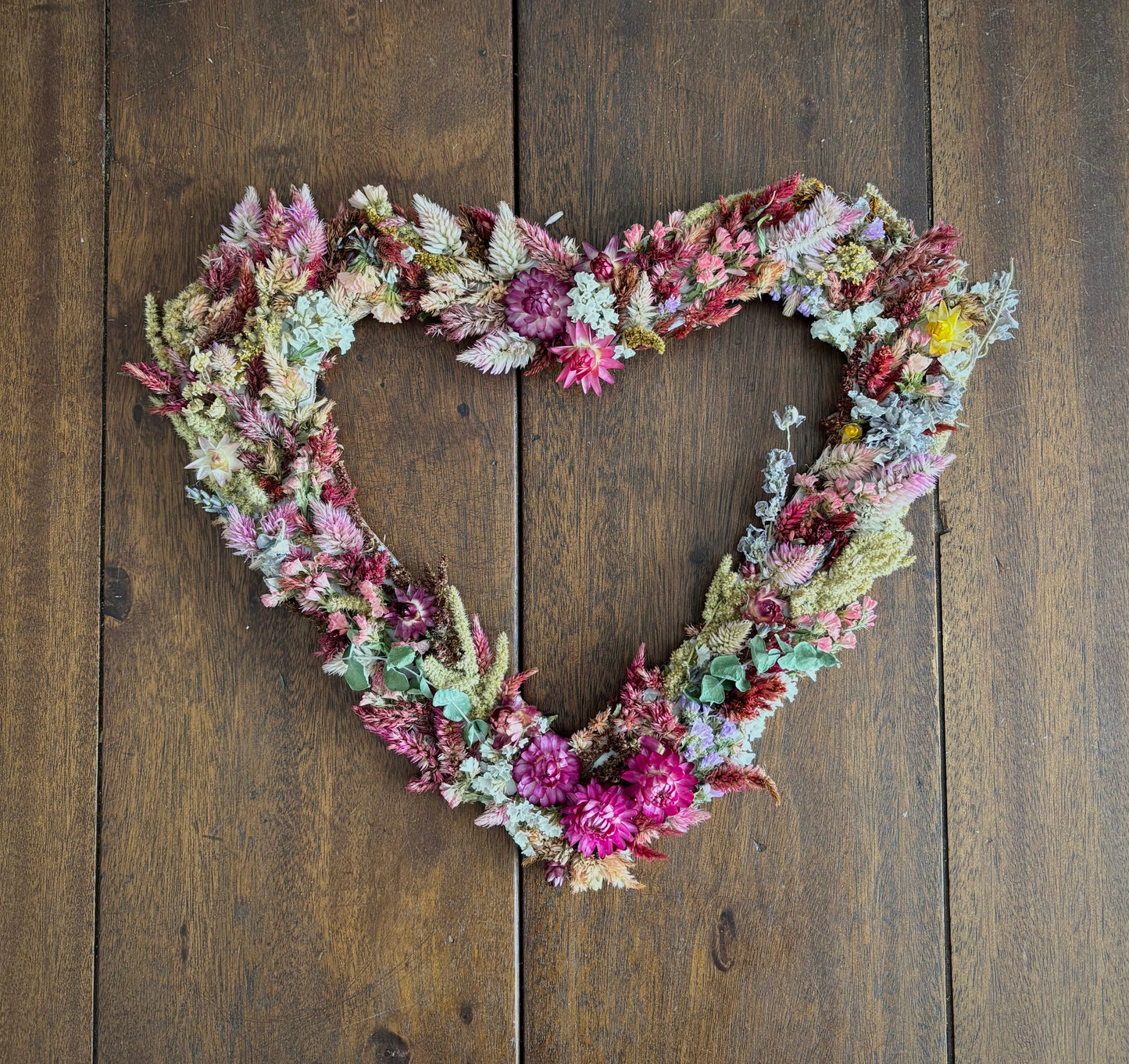 Galentine's Dried Flower Wreath Workshop